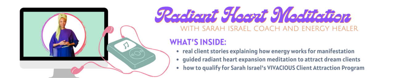 Radiant Heart Expansion Meditation by Sarah Israel