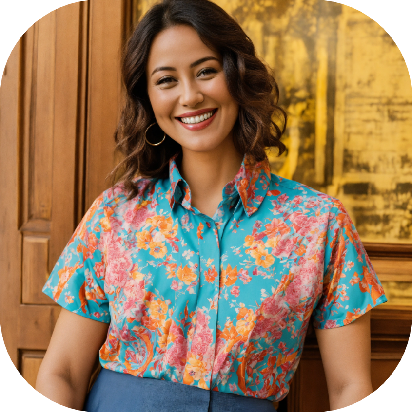 woman coach smiling in multi-colored top - woman in green clothes and jewelery - how to know if it's the right time to be a coach